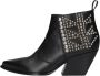 ELENA IACHI Cowboylaarzen Dames E3392 Maat: 36 Materiaal: Leer Kleur: Zwart - Thumbnail 2