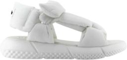 Elena Iachi Stoffen sandalen met verstelbare band