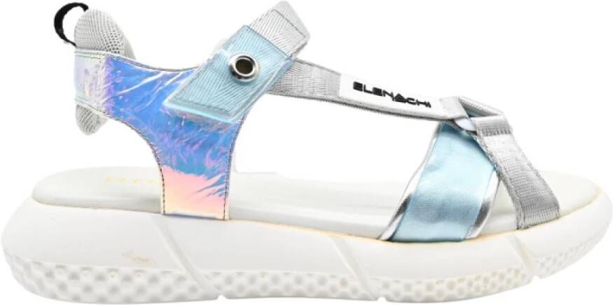 Elena Iachi Swing Sneakers in Cielo Zilver Multicolor Dames