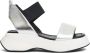 Elena Iachi Zilveren Sleehak Sandalen - Thumbnail 1