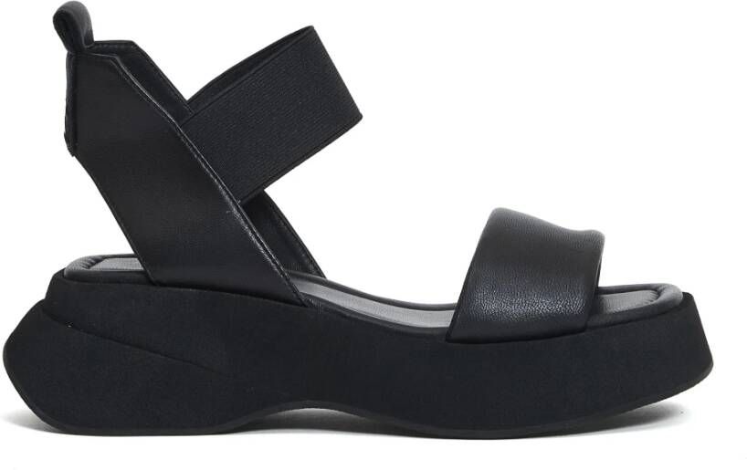 Elena Iachi Zwarte Sleehak Schoenen