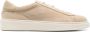 Eleventy Beige Suede Lace-Up Sneakers - Thumbnail 1