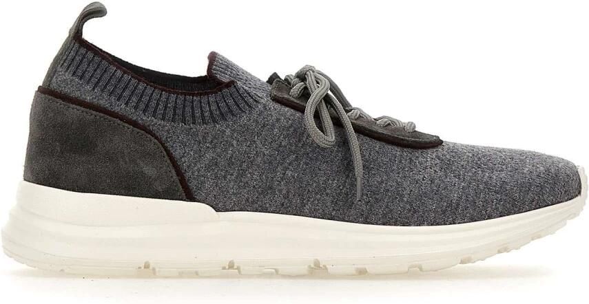 Eleventy Gebreide Lage Sneakers