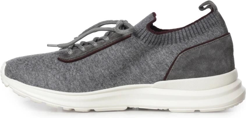 Eleventy Panelled Knit Sneakers - Foto 4