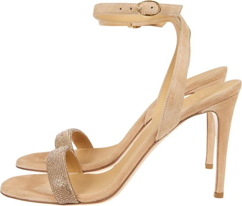 Eleventy Sandalo con Tacco e Strass