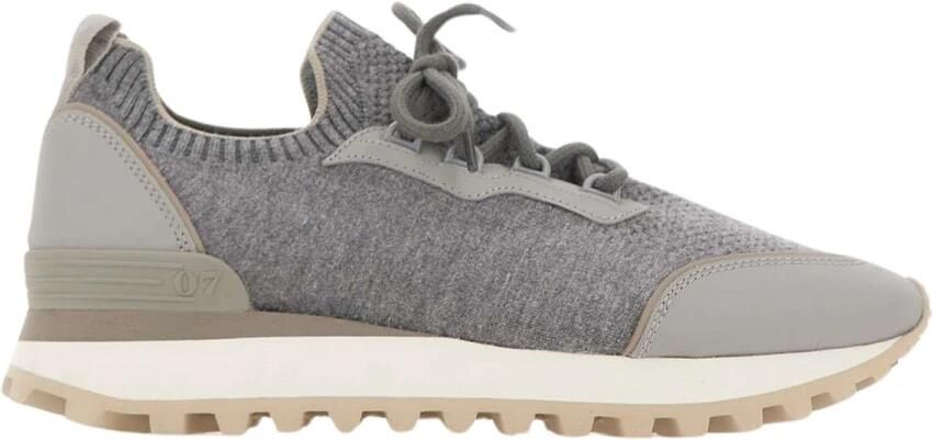 Eleventy Wolmix Gebreide Sneakers