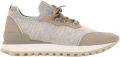 Eleventy Wolmix Gebreide Sneakers - Grijs