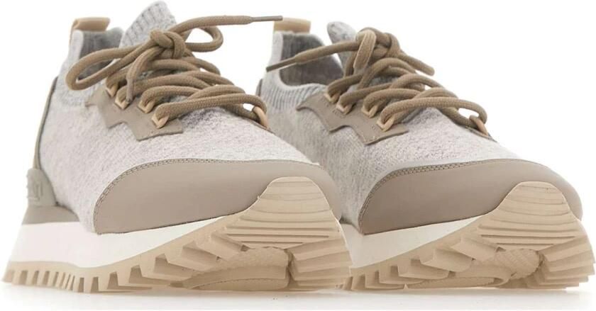 Eleventy Wolmix Gebreide Sneakers - Foto 5