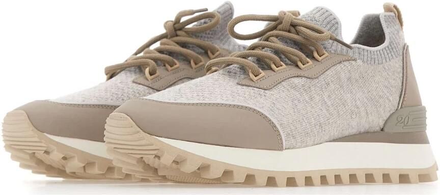 Eleventy Wolmix Gebreide Sneakers - Foto 7