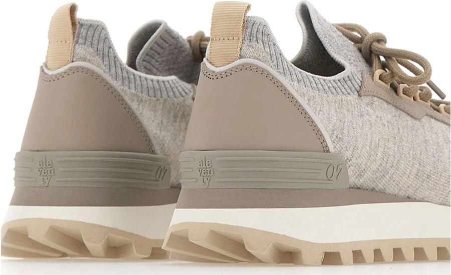 Eleventy Wolmix Gebreide Sneakers - Foto 3