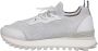 Eleventy Grijze Stof- en Leren Sneakers Gray Heren - Thumbnail 8