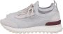 Eleventy Gebreide Grijze Sneakers met Dikke Zool Gray Heren - Thumbnail 3