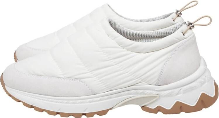 Eleventy Gewatteerde Sneakers White Heren