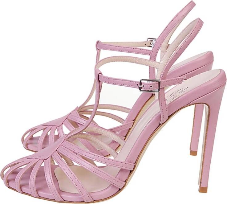 Eleventy Kooi Hak Leren Sandalen