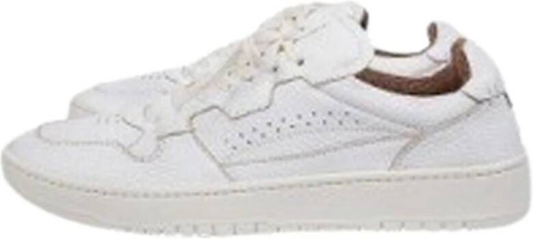 Eleventy Lage sneakers van hertenleer