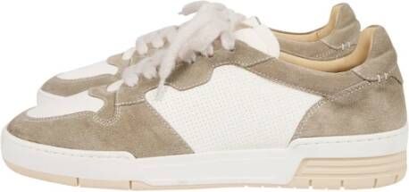 Eleventy Lage-top Suède en Herten Sneakers