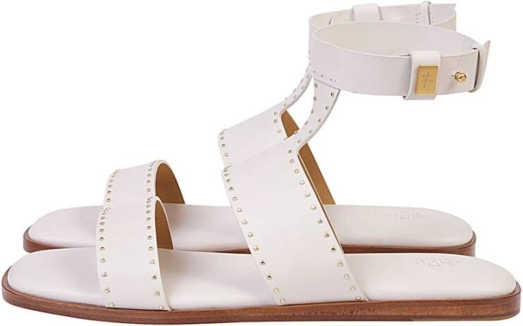 Eleventy Sandalen met Studs van Leer