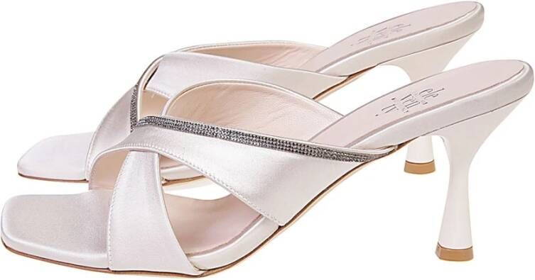 Eleventy Strass Hielsandalen met Strass-steentjes