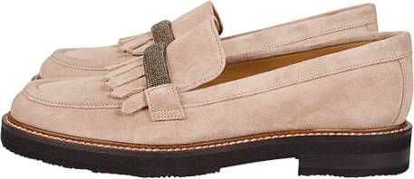 Eleventy Suède Loafer met Strass