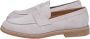 Eleventy Suede Penny Loafer Schoen Gray Heren - Thumbnail 1