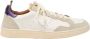 Elia Maurizi Flexibele Sneaker in Wit en Taupe Beige Dames - Thumbnail 1