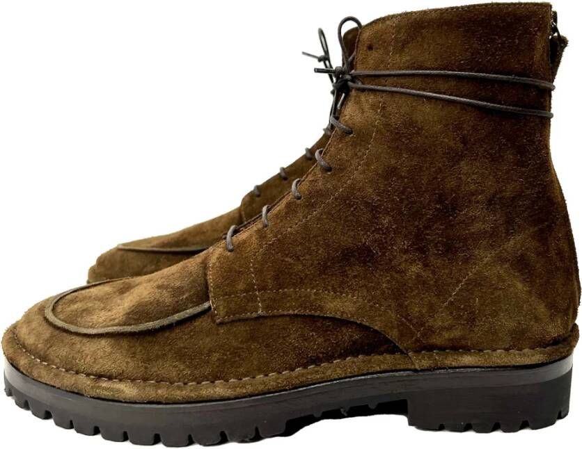 Elia Maurizi High Boots Groen Heren