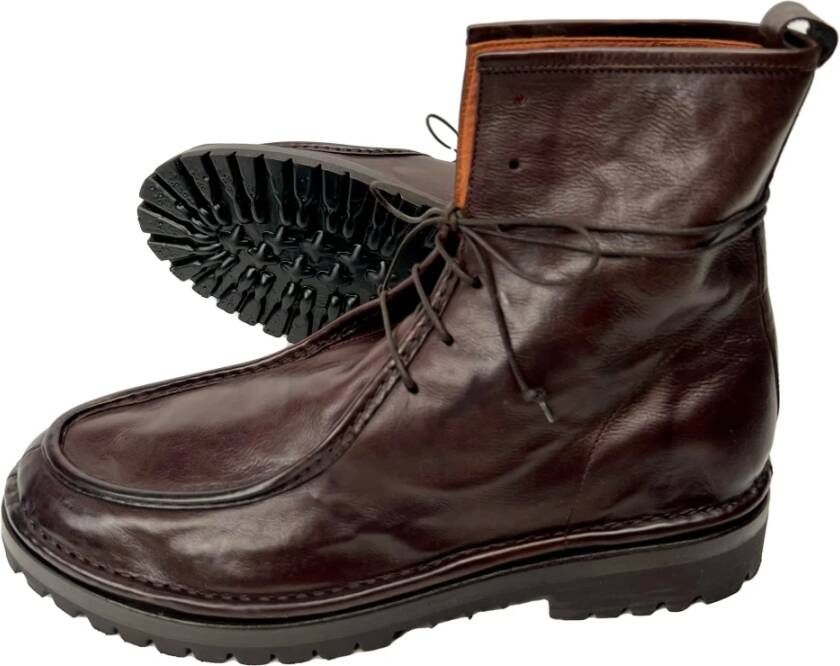 Elia Maurizi Ankle Boots Bruin Heren