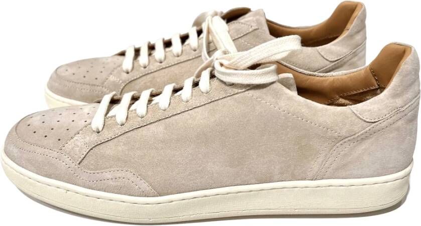 Elia Maurizi Sneakers Beige Heren