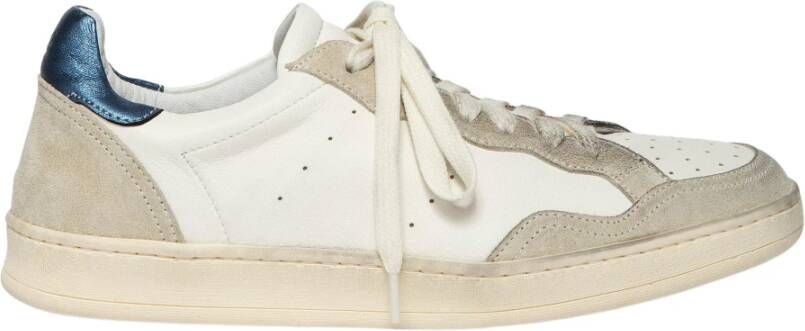 Elia Maurizi Vintage Suède Sneaker met Metalen Details Multicolor Dames