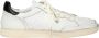 Elia Maurizi Vintage Wit Leren Sneaker White Heren - Thumbnail 1