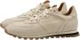 Elia Maurizi Zefiro Sneaker Ivoor Lederen Profielzool Beige Dames - Thumbnail 1