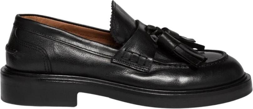 Elia Maurizi Zwarte Penny Loafer van Buffelleer