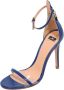 Elisabetta Franchi Blauwe Capri Sandaal - Thumbnail 1