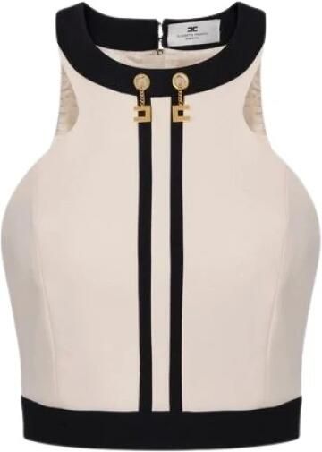 Elisabetta Franchi Mouwtjesloze Top - Foto 2