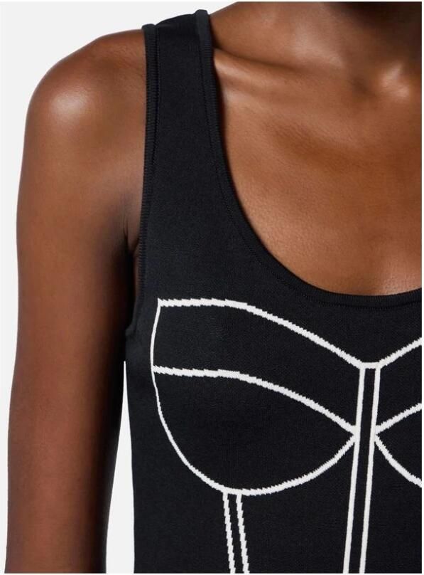 Elisabetta Franchi Mouwtjesloze Tops