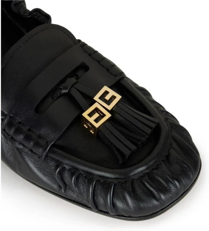 Elisabetta Franchi Nappa Leren Loafers - Foto 2