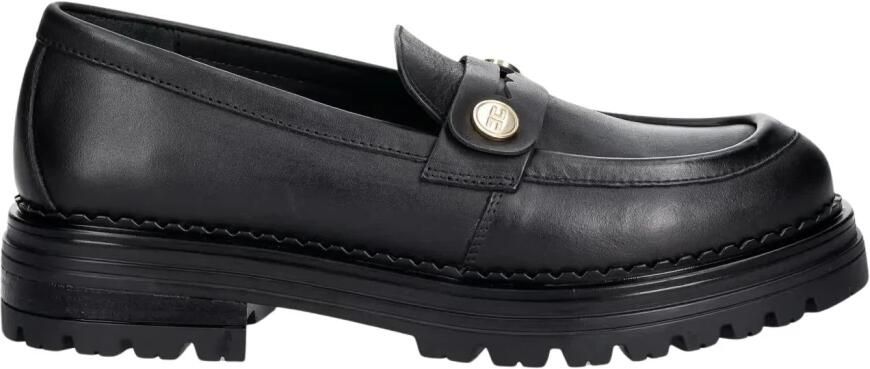 Elisabetta Franchi Nappa Leren Loafers