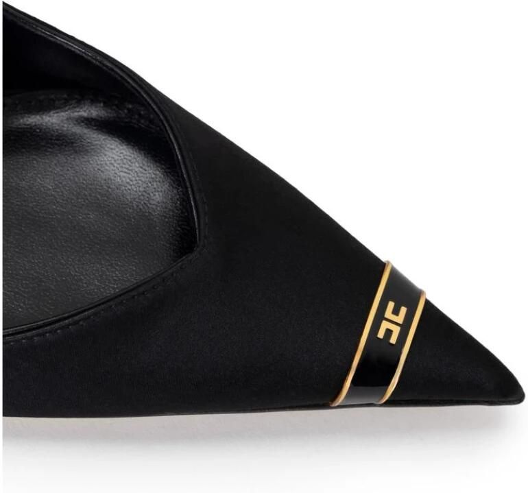 Elisabetta Franchi Pumps met gebeeldhouwde hak