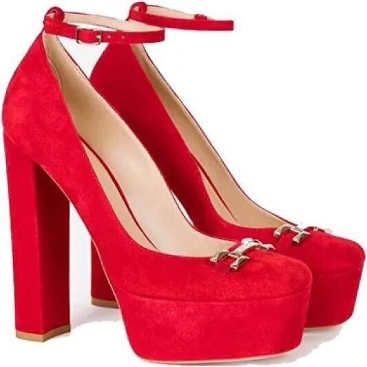 Elisabetta Franchi High Heel Sandals Rood Dames - Foto 4