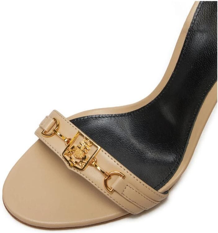 Elisabetta Franchi Sandalen Beige