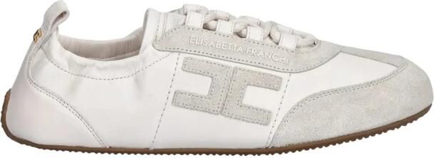 Elisabetta Franchi Suede Panel Sneakers