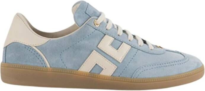 Elisabetta Franchi Golden Rivet Leren Sneakers