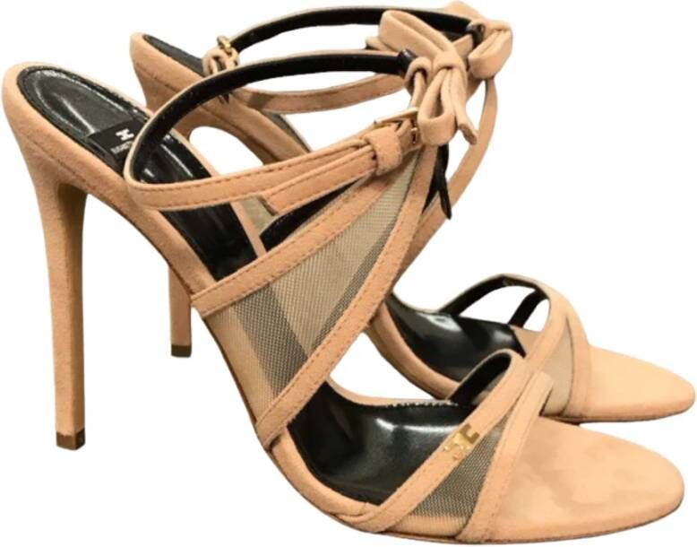 Elisabetta Franchi High Heel Sandals Beige Dames