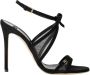 Elisabetta Franchi High Heel Sandals Black Dames - Thumbnail 1