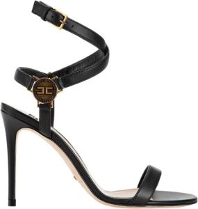Elisabetta Franchi "Hoge hak sandalen" Zwart Dames