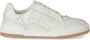 Elisabetta Franchi Low-Top Sneakers Ivory Leather Sneaker in beige - Thumbnail 1