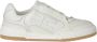 Elisabetta Franchi Low-Top Sneakers Ivory Leather Sneaker in beige - Thumbnail 1
