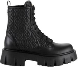 Elisabetta Franchi Lace-up Boots Zwart Dames