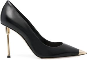 Elisabetta Franchi "Leren Pumps 9cm Hak" Zwart Dames