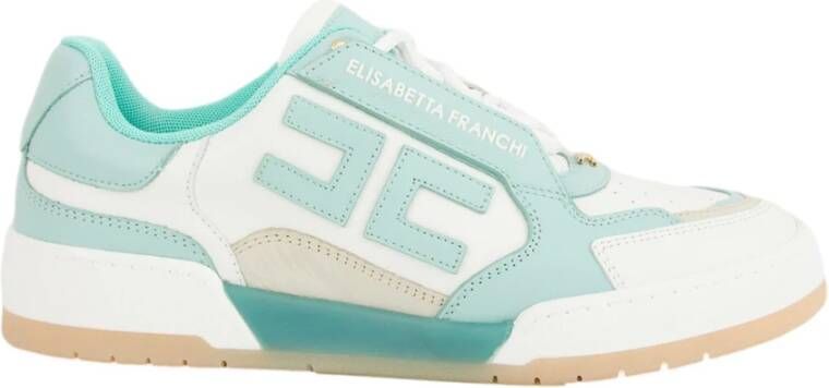 Elisabetta Franchi Leren Sneakers